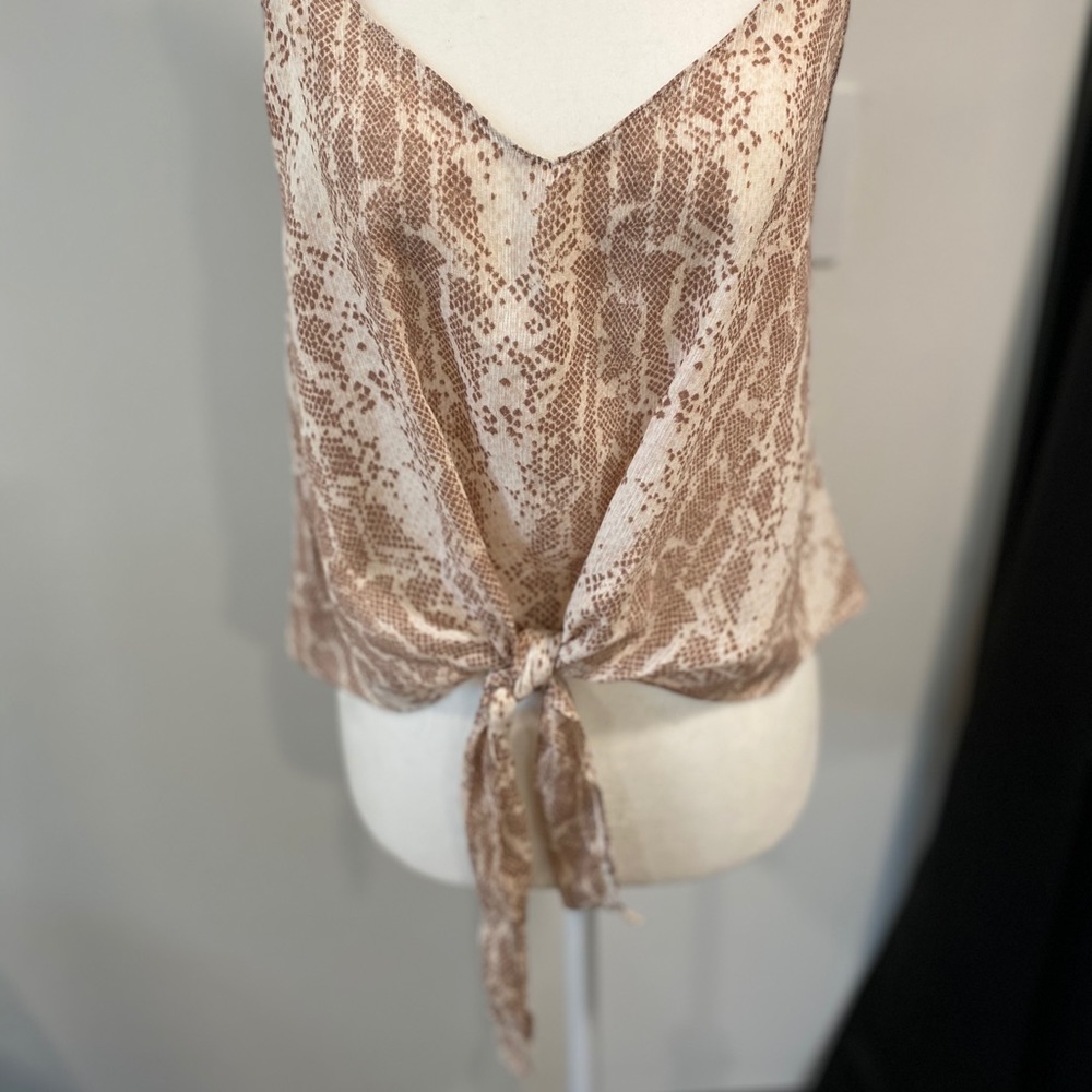 Snake Print Cami - Picture 2 of 6